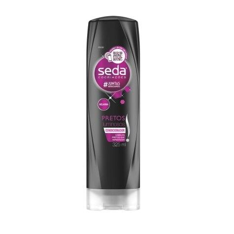 Condicionador Seda Cocriações Pretos Luminosos Cabelo Seco 325ml - Imagem 1