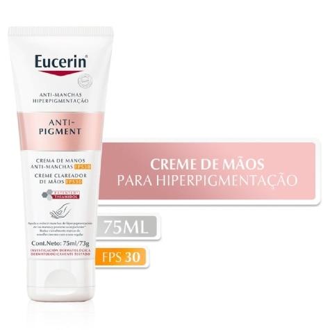Creme Eucerin Anti-Pigment FPS30 Mãos 75ml - Imagem 2