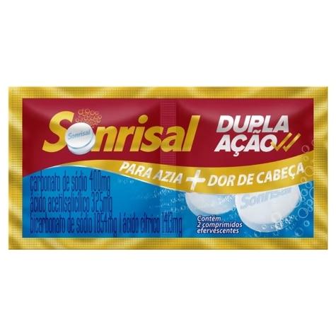 Sonrisal Sem Sabor 2 Comprimidos Efervescentes - Imagem 1