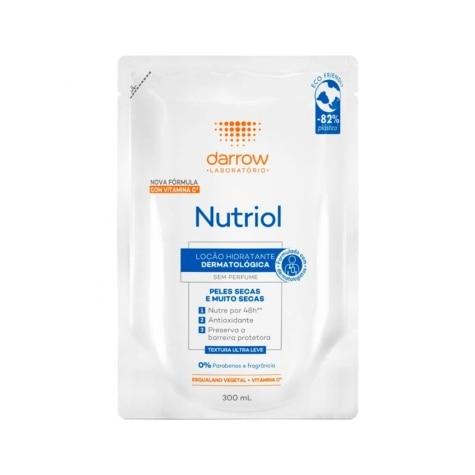 Creme Hidratante Nutriol Darrow Sem Perfume Corpo Refil 300ml - Imagem 1