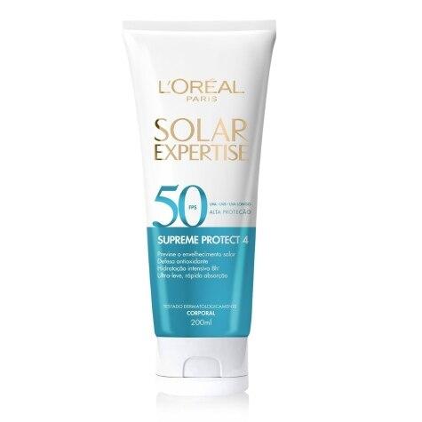 Protetor Solar Corporal L'Oréal Expertise Supreme Protect 4 FPS50 200ml - Imagem 1