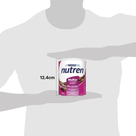 Suplemento Alimentar Nutren Beauty Sabor Dark Chocolate 400g - Imagem 7