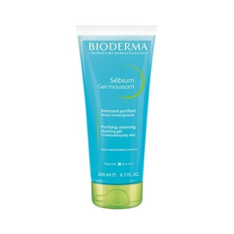 Gel de Limpeza Bioderma Sébium Moussant Facial 200ml - Imagem 1