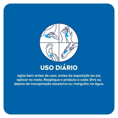Protetor Solar Facial Nivea Sun Toque Seco Antissinais FPS70 40ml - Imagem 6