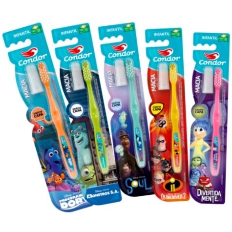 Escova Dental Condor Infantil Licenciados Ref. 3180-0 - Imagem 1
