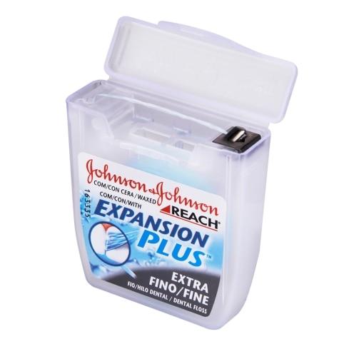 Fio Dental Johnson's Reach Expansion Plus Extra Fino Menta 50m - Imagem 3