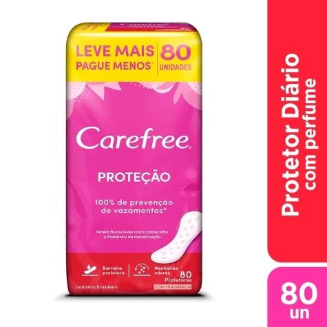 Protetor Diário Proteção Carefree com Perfume 80 Unidades Leve mais Pague menos - Imagem 3
