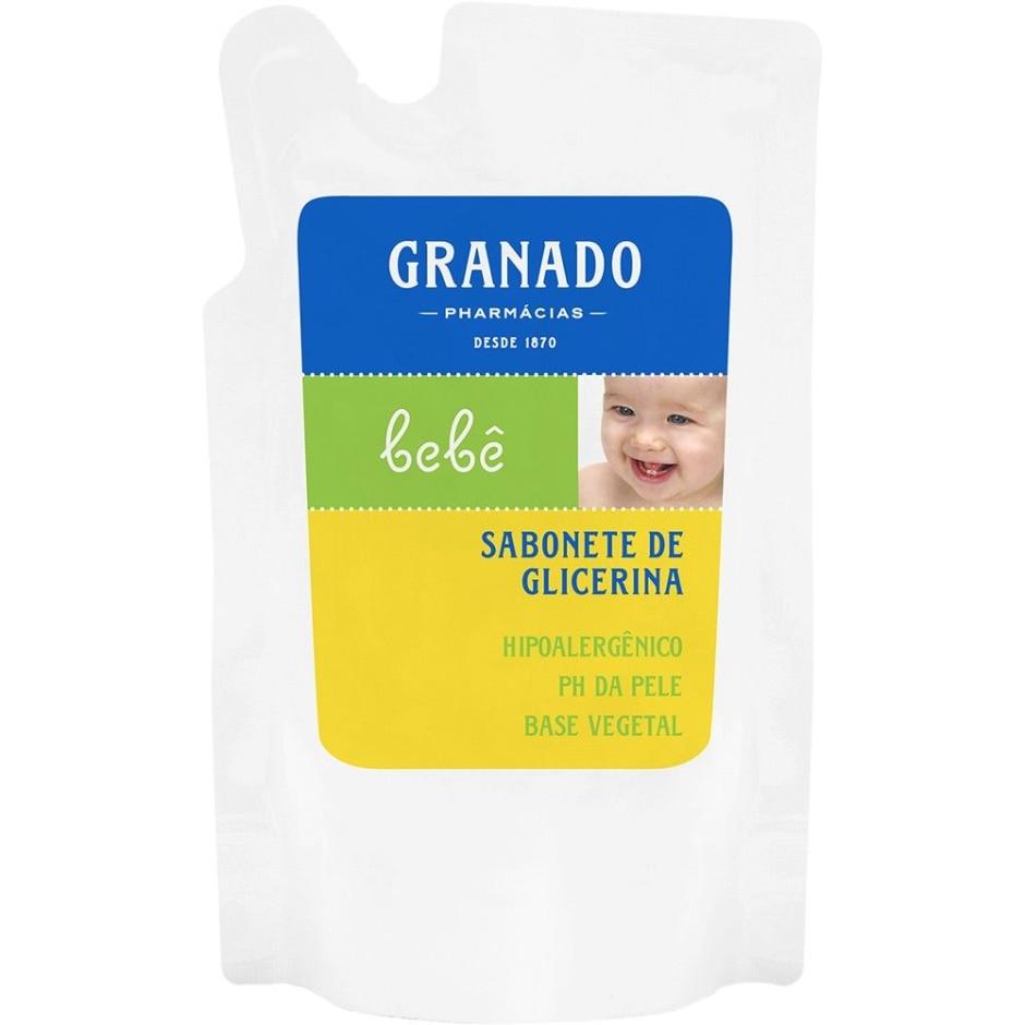 Sabonete de Glicerina Líquido Granado Bebê Tradicional Refil 250ml