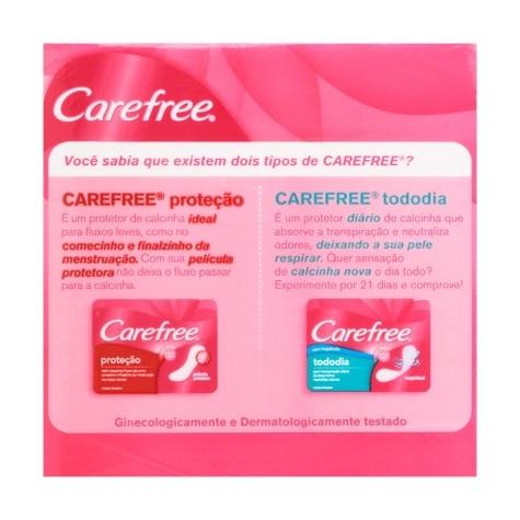 Protetor Diário Proteção Carefree com Perfume 40 Unidades Leve mais Pague menos - Imagem 3