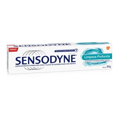 Creme Dental Sensodyne Limpeza Profunda 90g - Imagem 2