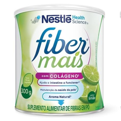 Fiber Mais Colágeno Sabor Limão 300g - Imagem 2