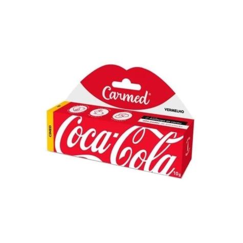 Hidratante Labial Carmed Coca Cola Vermelho 10g - Imagem 1