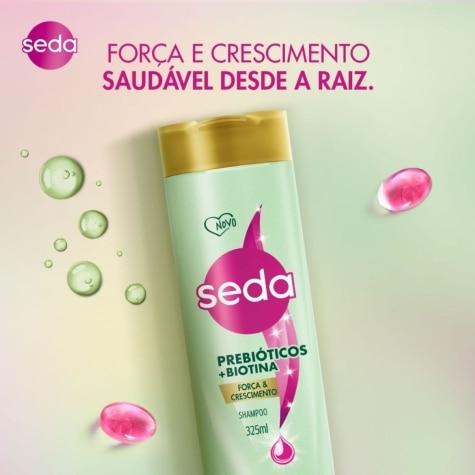Shampoo Seda Força e Crescimento Cabelos Quebradiços 325ml - Imagem 5