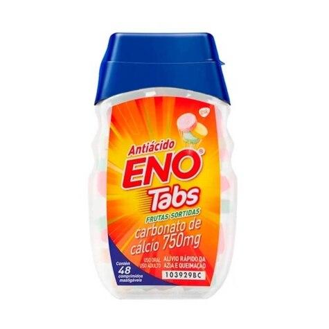 Sal de Fruta Eno Tabs 750mg Frutas Sortidas 48 Pastilhas - Imagem 1