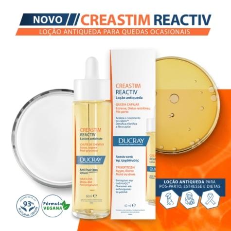 Loção Antiqueda Ducray Creastim Reactiv Cabelo 60ml - Imagem 3