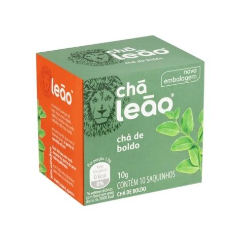 Chá Leão Sabor Boldo 10 Sachês 1g - Imagem 2