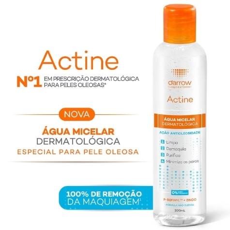 Água Micelar Darrow Actine Facial 200ml - Imagem 5