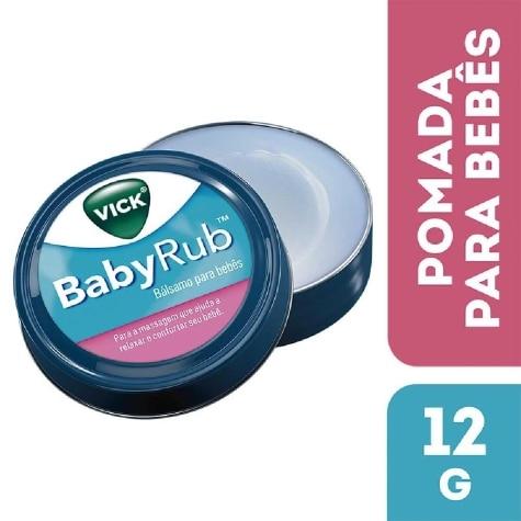 Vick Babyrub Bálsamo para Bebês 12g - Imagem 2