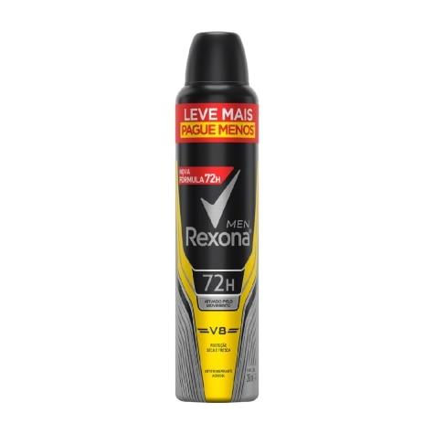 Desodorante Aerossol Rexona Men V8 Leve mais Pague menos 72h 250ml - Imagem 1
