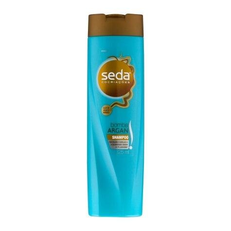 Shampoo Seda Cocriações Bomba Argan Cabelo Seco 325ml - Imagem 1