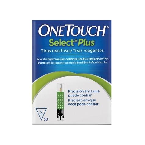 Tiras One Touch Select Plus 50 Unidades - Imagem 1
