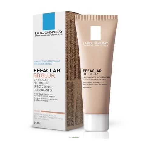 Creme Uniformizador La Roche-Posay Effaclar BB Blur Facial Cor Média 20ml - Imagem 1