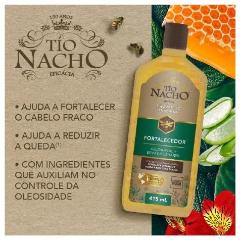 Shampoo Tio Nacho Ervas Milenares Antiqueda 415ml - Imagem 5