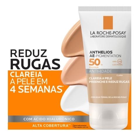 Protetor Solar Facial La Roche-Posay Anthelios Ae-Pigmentation FPS50 Cor Clara 40g - Imagem 3