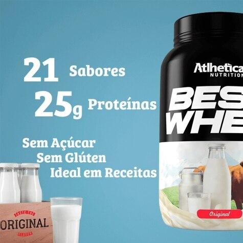 Whey Atlhetica Nutrition Best Whey Sabor Original 900g - Imagem 2