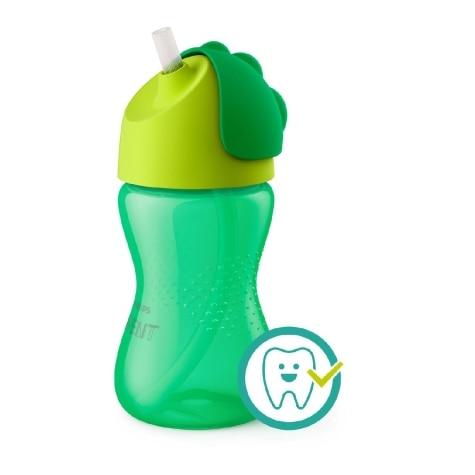 Copo com Canudo Avent Dinossauro Verde 300ml - Imagem 4