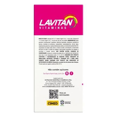 Lavitan Infantil Patati Patatá Sabor Tutti-Fruti Solução Oral 240ml - Imagem 5