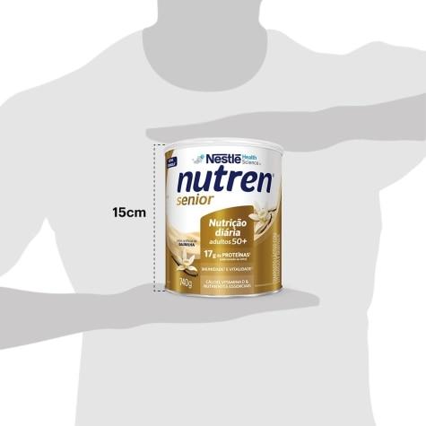 Complemento Alimentar Nutren Senior Sabor Baunilha 740g - Imagem 7