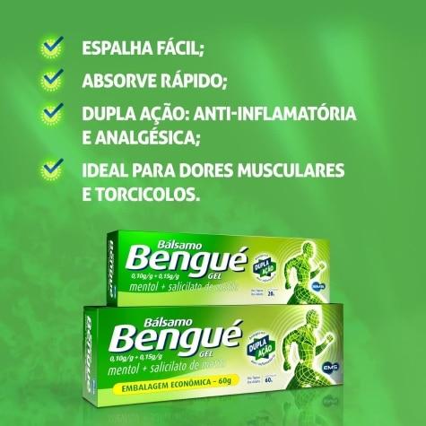 Bálsamo Bengué Gel 0,10g + 0,15g 60g - Imagem 2