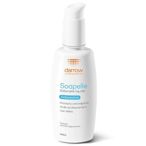 Sabonete Antisséptico Líquido Soapelle Rosto e Corpo 140ml - Imagem 1