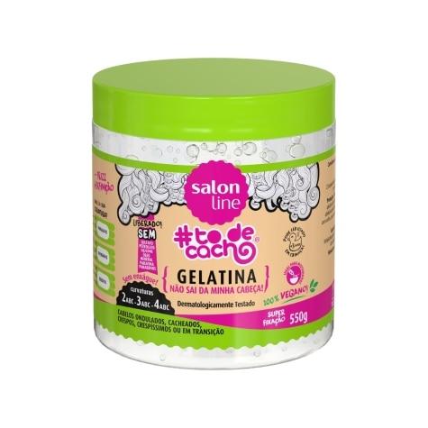 Gelatina Salon Line #Todecacho Super Definição Cabelo Seco 550g - Imagem 1