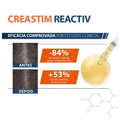 Loção Antiqueda Ducray Creastim Reactiv Cabelo 60ml - Imagem 4