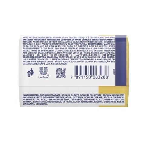 Sabonete Antibacteriano Barra Rexona Multivitaminas 84g - Imagem 3