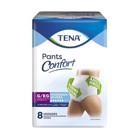 Roupa Íntima Tena Pants Confort G/EG 8 Unidades - Imagem 1