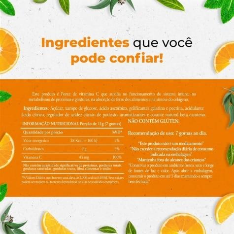 Pastilhas Valda C Sabor Laranja Mentolada 24g - Imagem 3