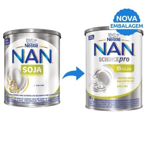 Fórmula Infantil Nan SciencePro Soja 800g - Imagem 2