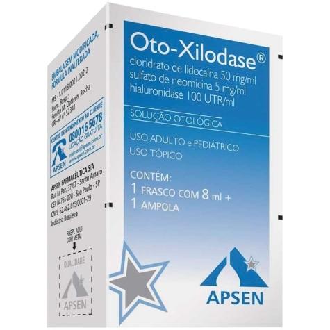 Oto-Xilodase Solução Otológica 8ml - Imagem 1