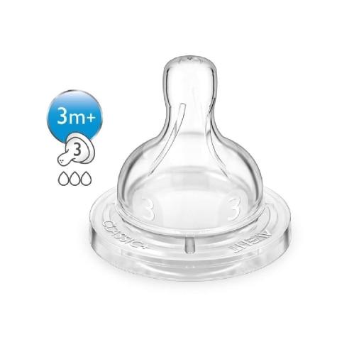 Bico de Mamadeira Philips Avent Anti-Colic Nº3 2 Unidades - Imagem 4