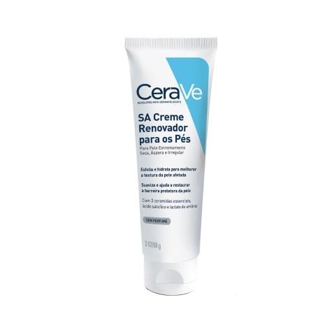 Creme CeraVe SA Renovador Pés 88ml - Imagem 1