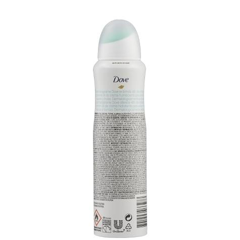 Desodorante Aerossol Dove Sensitive Sem Perfume 72h 150ml - Imagem 2