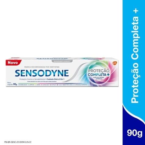 Creme Dental Sensodyne Proteção Completa+ 90g - Imagem 1