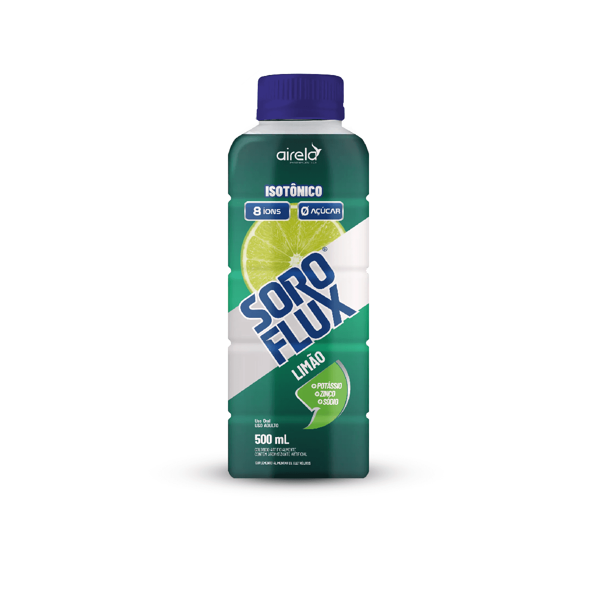 Isotônico Soroflux Sabor Limão 500ml - Imagem 1