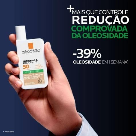 Protetor Solar Facial La Roche-Posay Anthelios Airlicium Antioleosidade FPS50 Cor 2.0 40ml - Imagem 3
