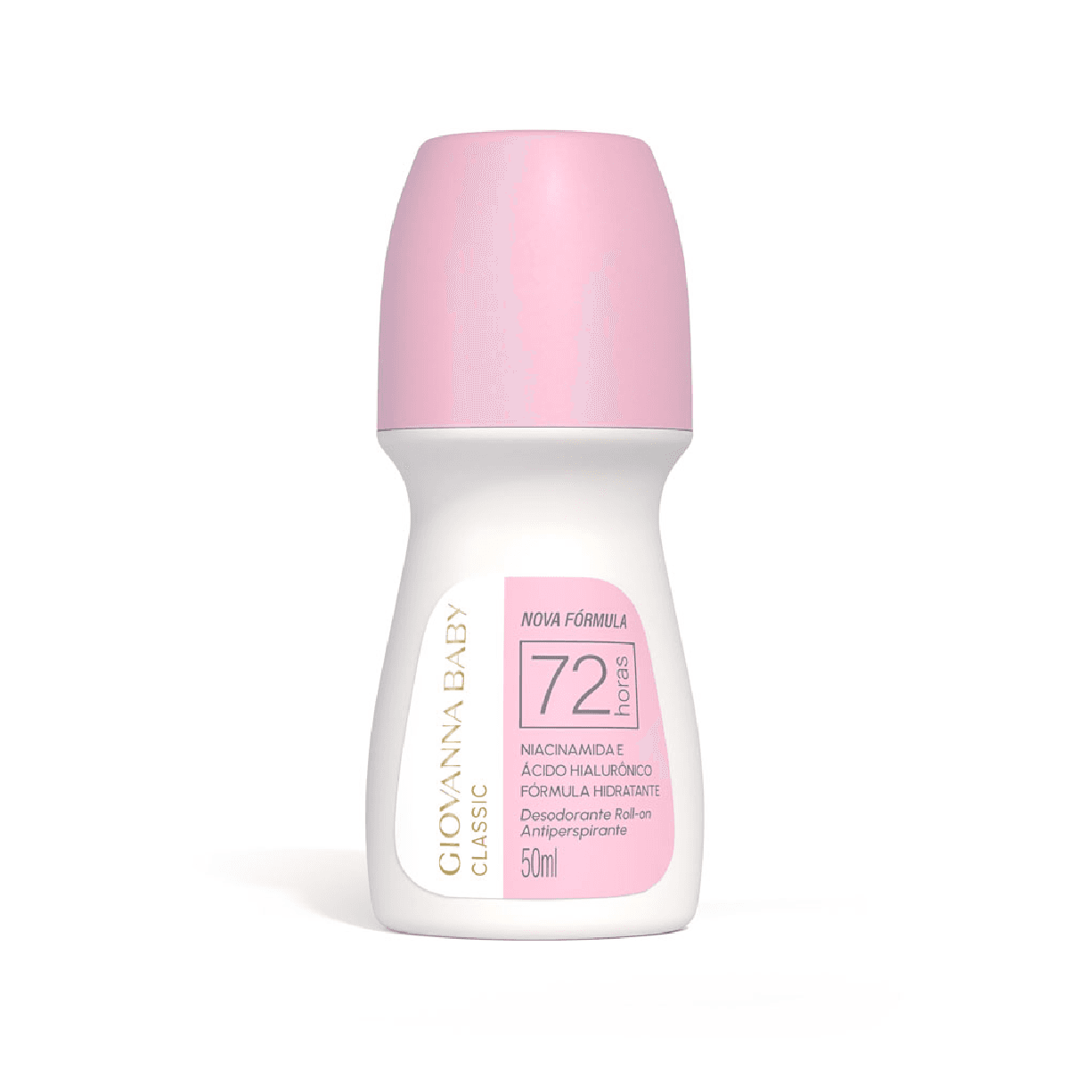 Desodorante Roll-on Giovanna Baby Classic 48h 50ml - Imagem 1