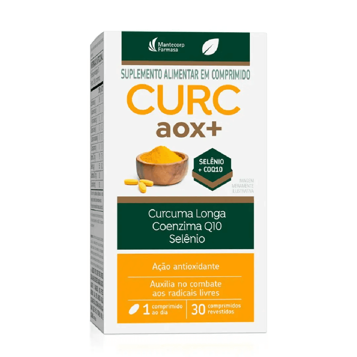 Curc AOX+ 30 comprimidos - Imagem 1