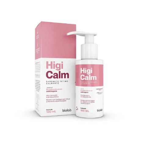 Sabonete Íntimo Calmante Higicalm 100ml - Imagem 1